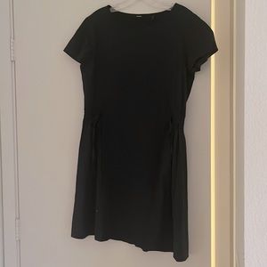 Theory Navy Linen Dress